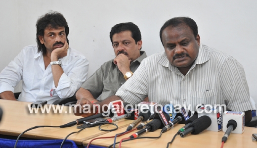 Kumaraswamy in Mangalore